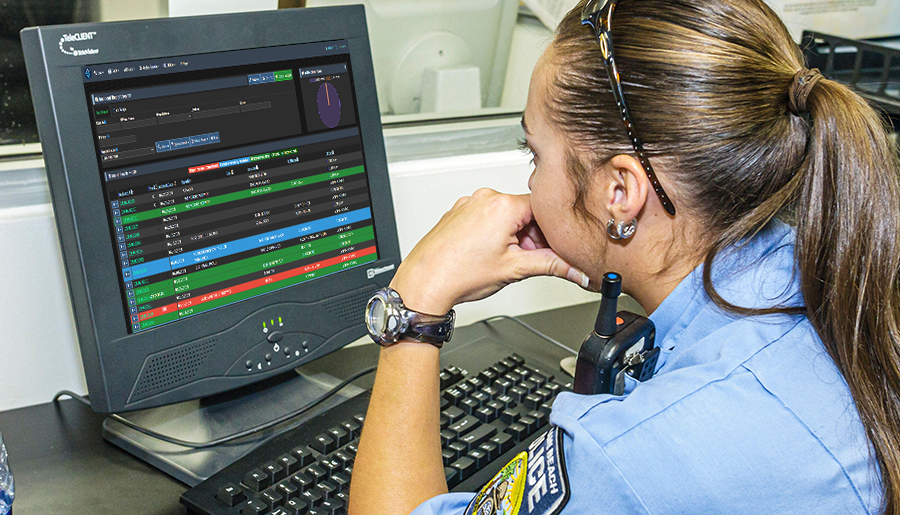 Alamy Cop on Computer Image copy